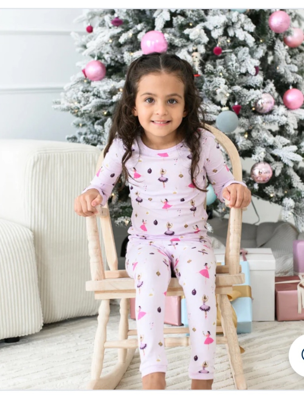 Kyte Baby Long Sleeve Pajama Set | Sugar Plum 4T